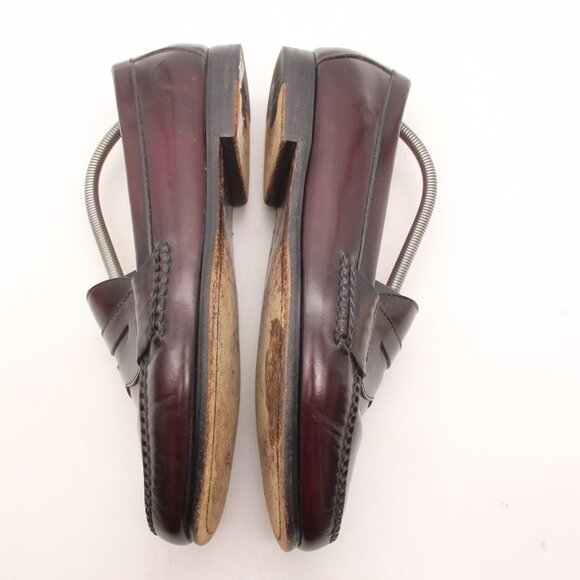 Cole Haan Penny Loafer Men\'s Size 11 D Burgundy Slip On Shoes main image 4